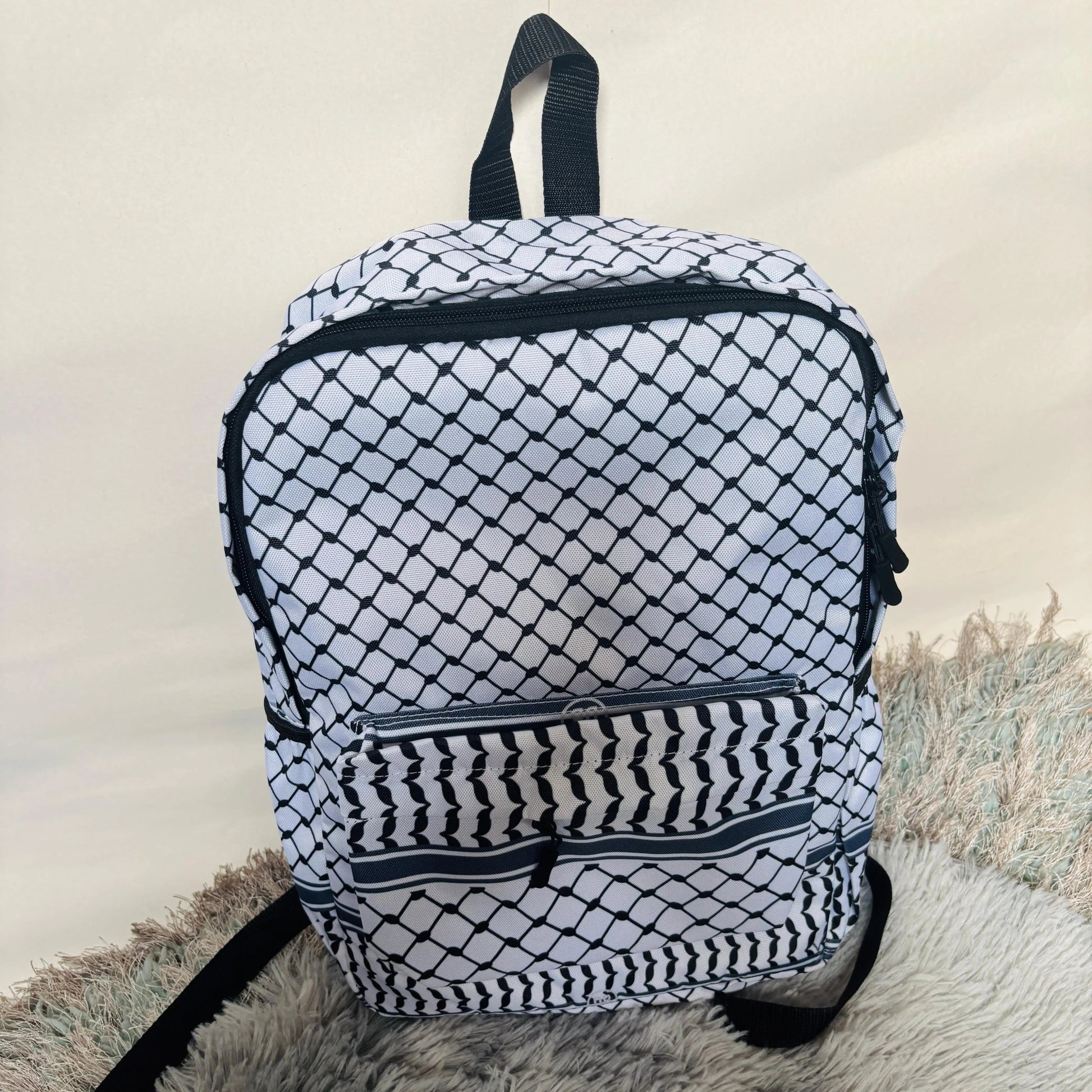 DB158 Freedom Weave Allover Printed Backpack - BREACHIT