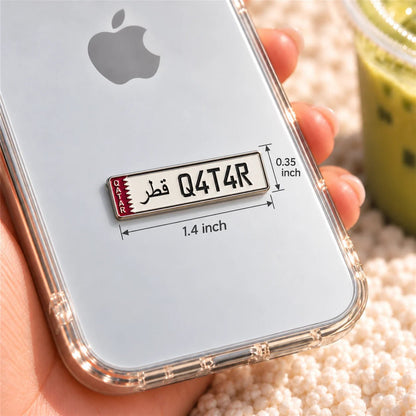 Doha Diaries - Adhesive Metal Charm - BREACHIT