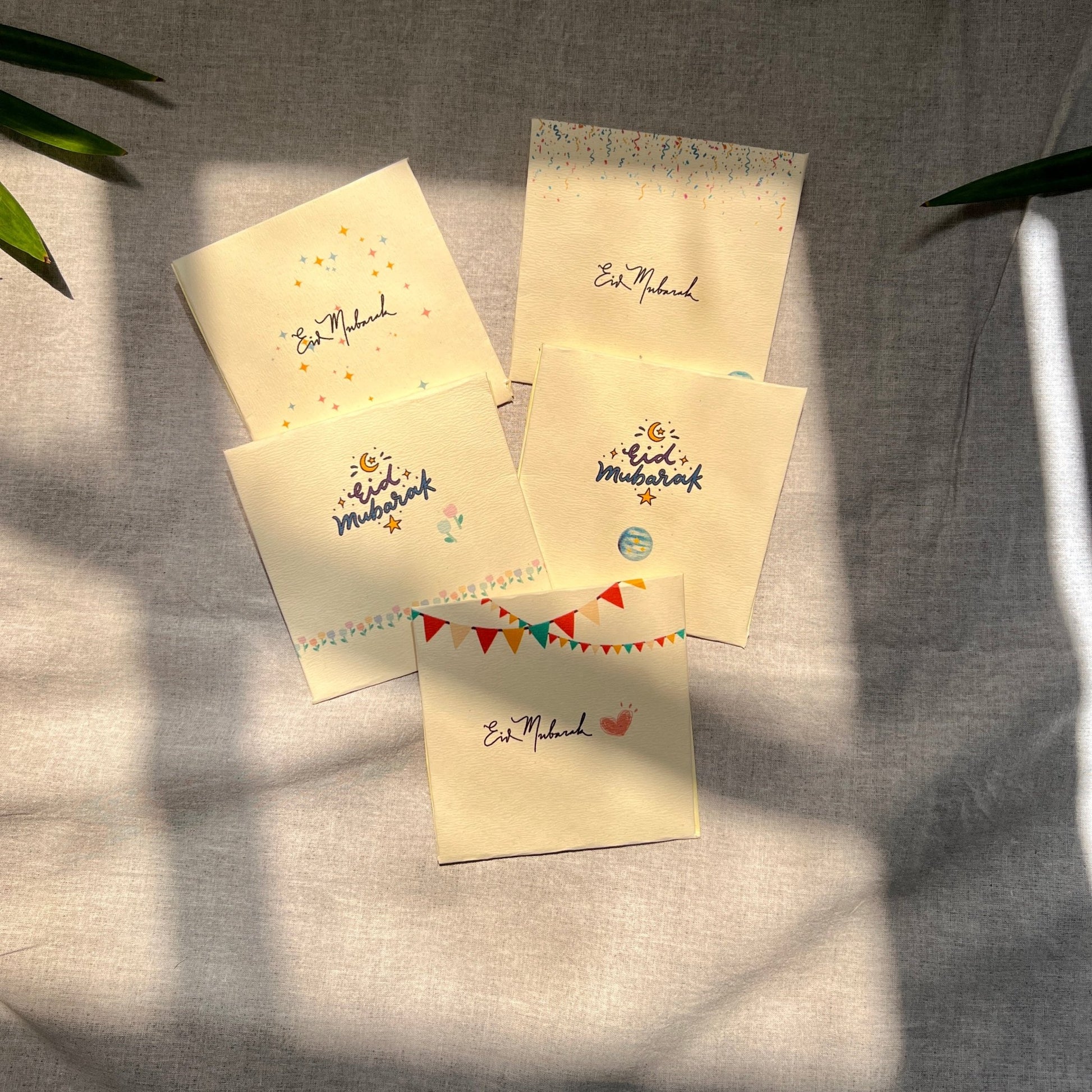 Eid Hues | Your Name Mini Textured Envelopes - BREACHIT