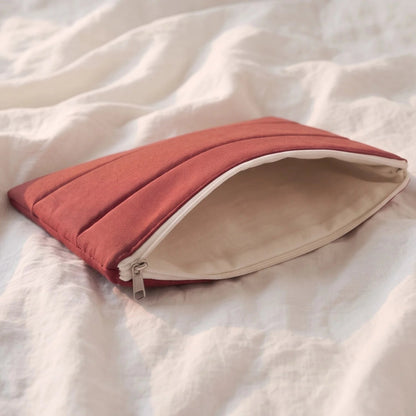 Ember Quilt Puffer Laptop Sleeve - BREACHIT