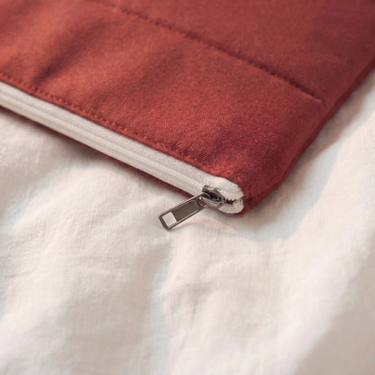 Ember Quilt Puffer Laptop Sleeve - BREACHIT