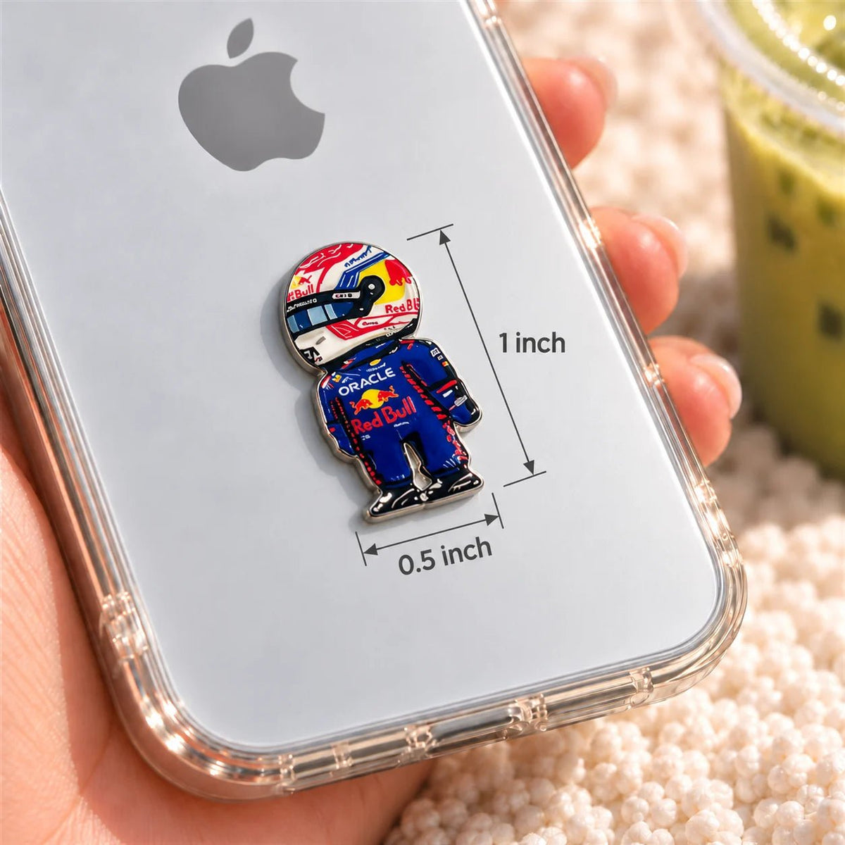 Full Throttle - Adhesive Metal Charm - BREACHIT