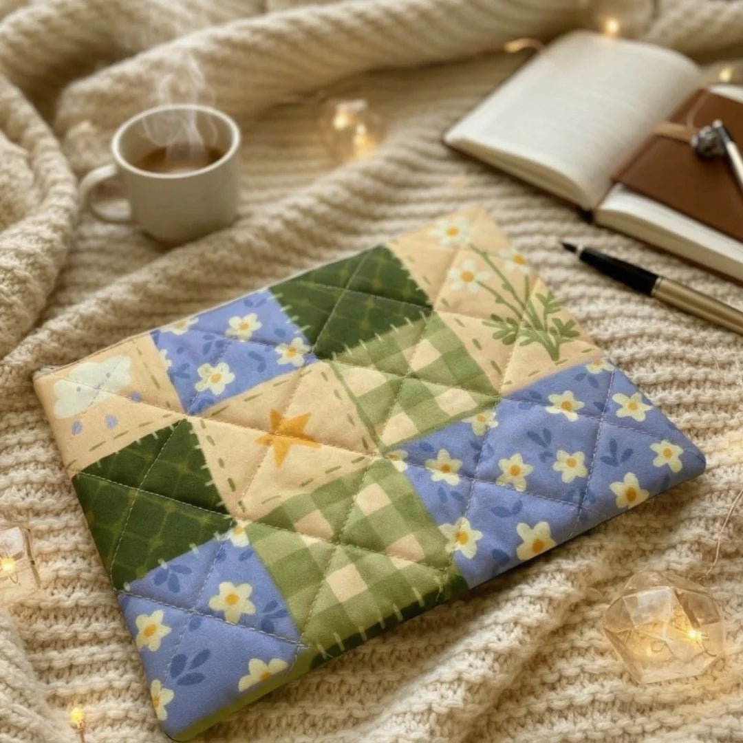 Harvest Meadow Quilt Puffer Laptop Sleeve - BREACHIT