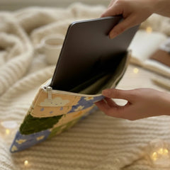 Harvest Meadow Quilt Puffer Laptop Sleeve - BREACHIT