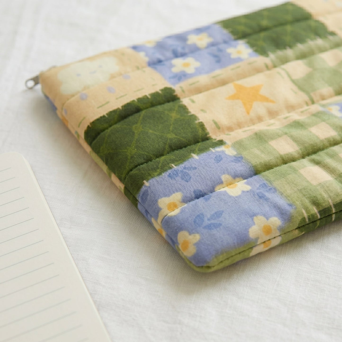 Harvest Meadow Quilt Puffer Laptop Sleeve - BREACHIT