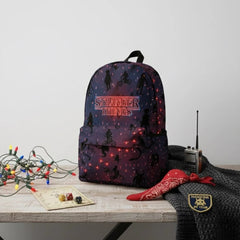 Hawkins Adventure Allover Printed Backpack - BREACHIT