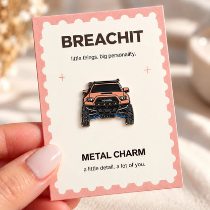Jeep Off - Adhesive Metal Charm - BREACHIT