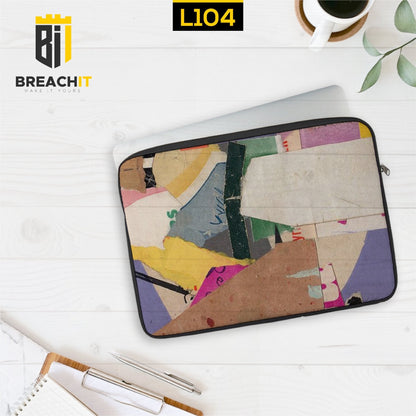 L104 Colorful Aesthetic Laptop Sleeve - BREACHIT