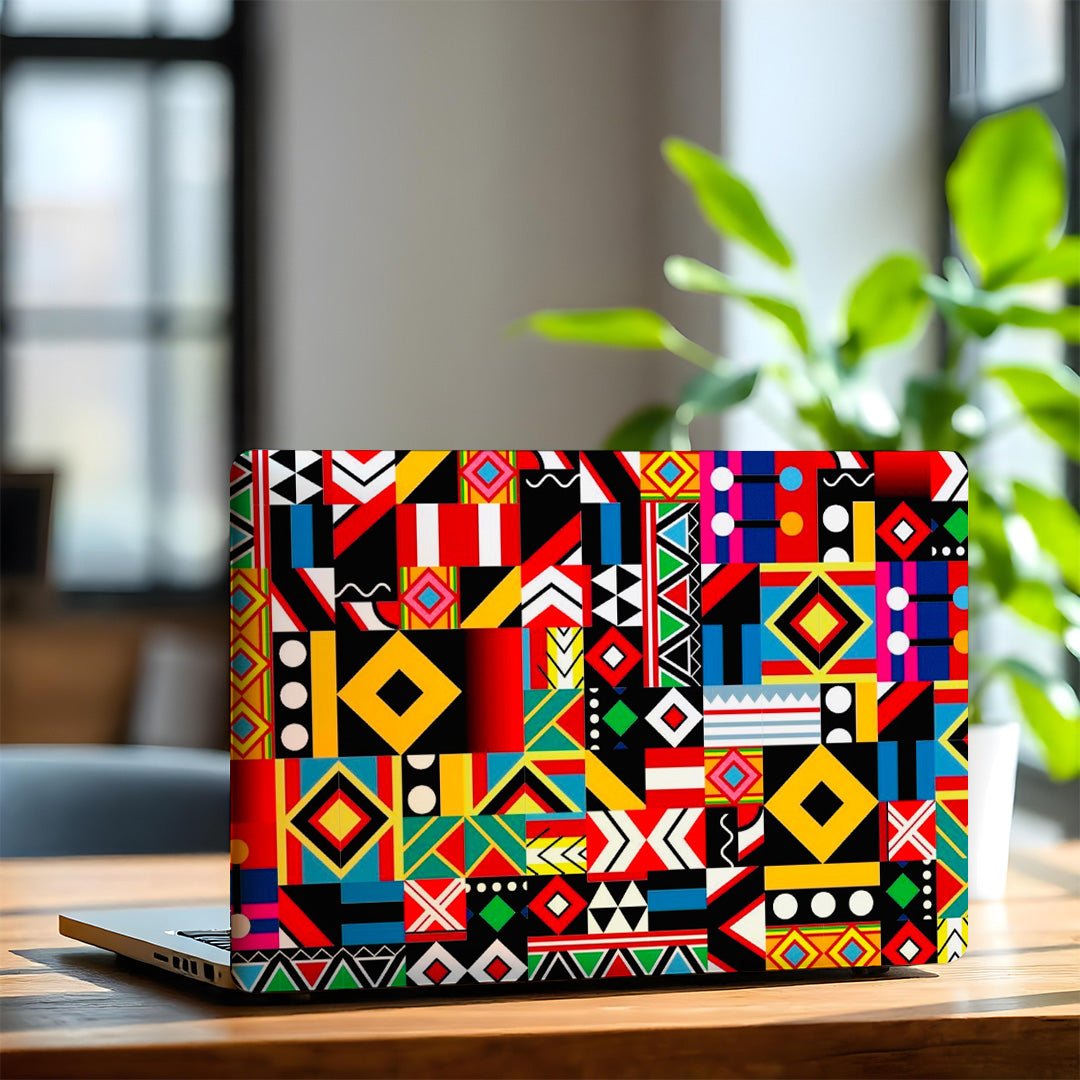 L190 African Pattern Laptop Skin - BREACHIT