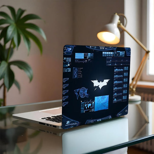 L242 White Batman Laptop Skin - BREACHIT