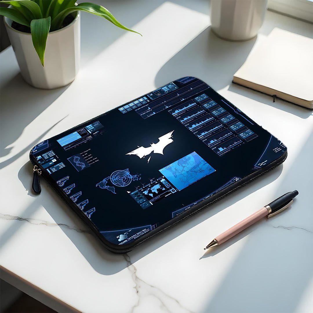 L242 White Batman Laptop Sleeve | Make Your Own – BREACHIT
