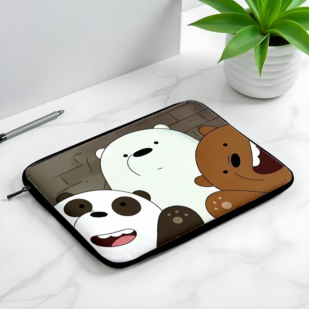 L243 We Bare Bears Laptop Sleeve - BREACHIT