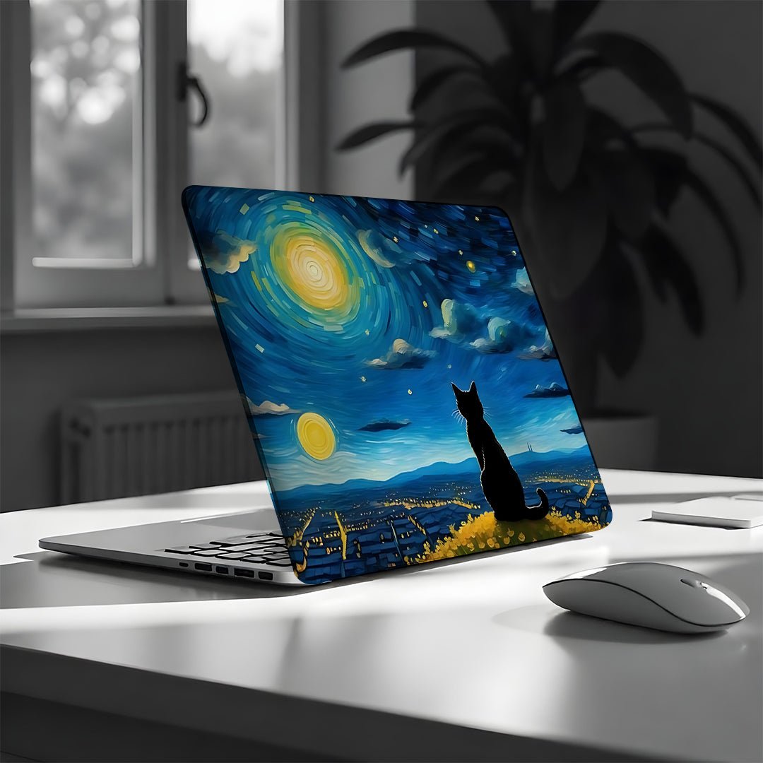 L244 Starry Night Laptop Skin - BREACHIT