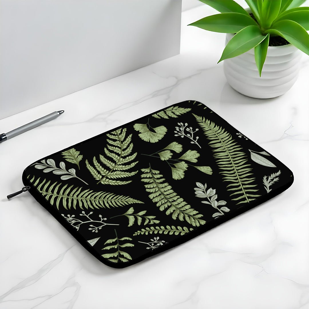 L273 Leaf Print Laptop Sleeve - BREACHIT