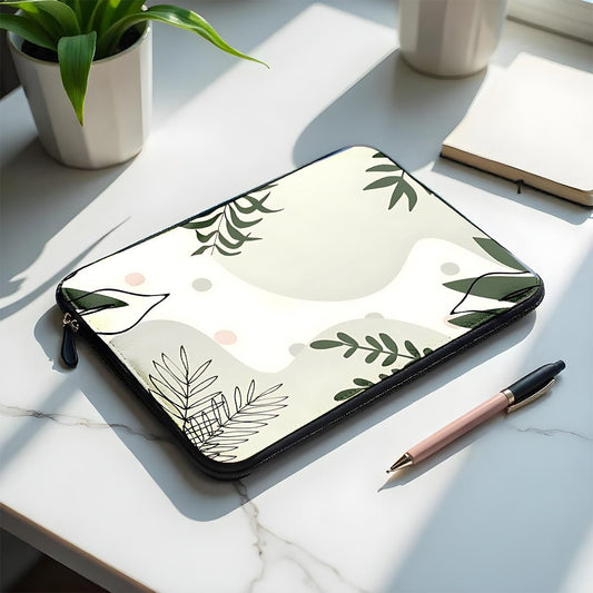 L277 Aesthetic Leaf Laptop Sleeve - BREACHIT