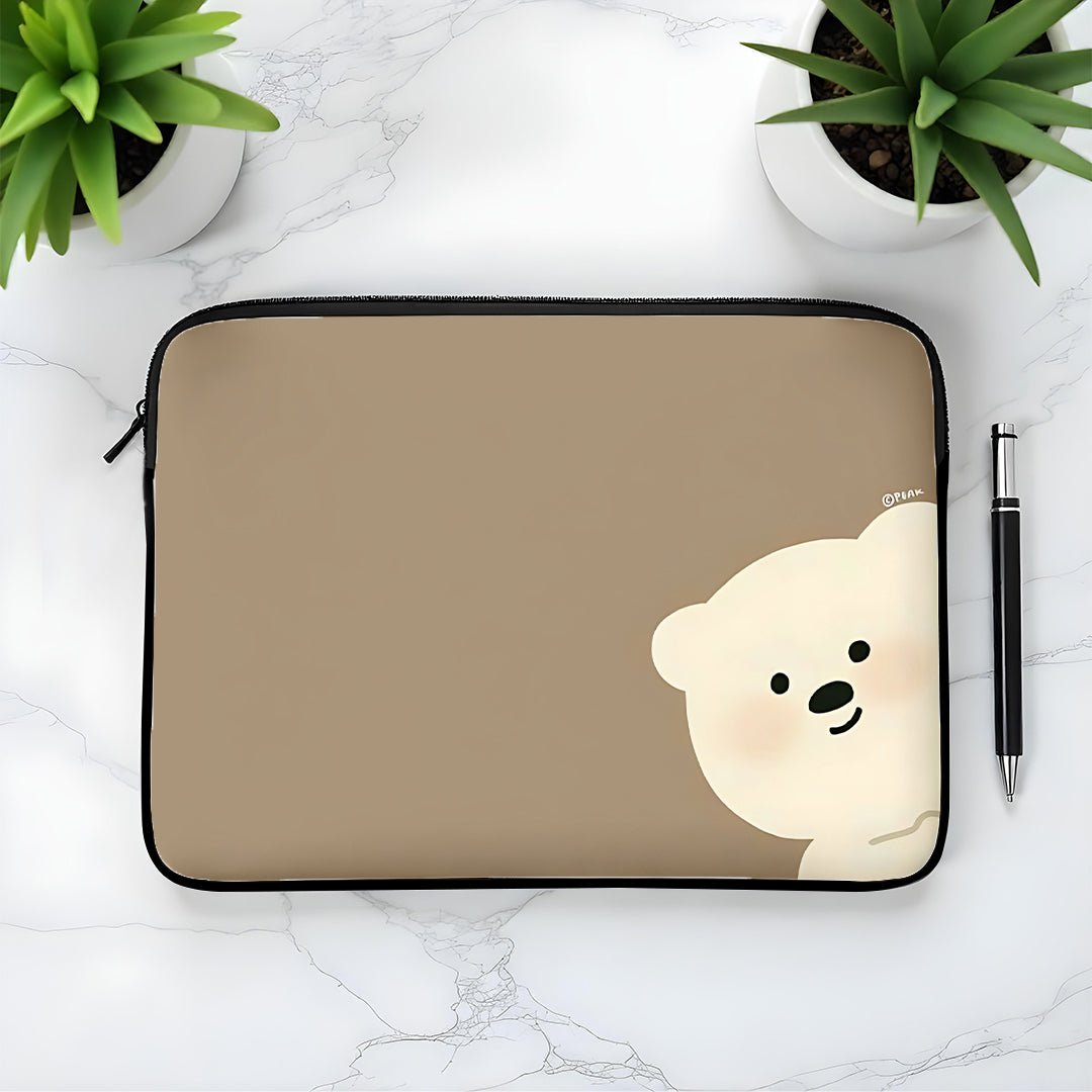 L278 Cute Bear Laptop Sleeve - BREACHIT