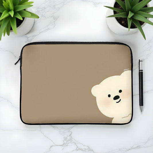 L278 Cute Bear Laptop Sleeve - BREACHIT