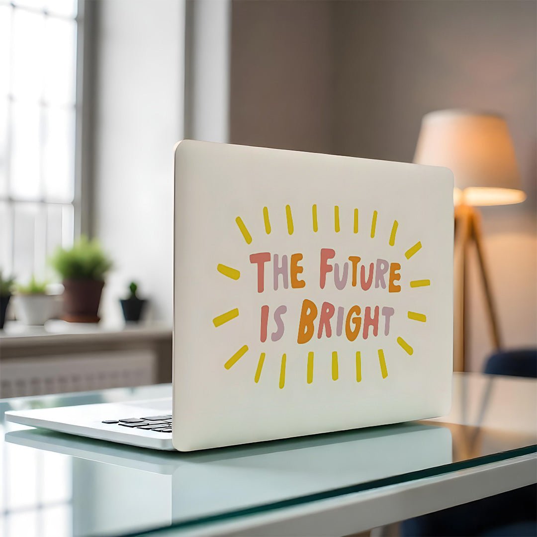 L291 Future Is Bright Laptop Skin - BREACHIT