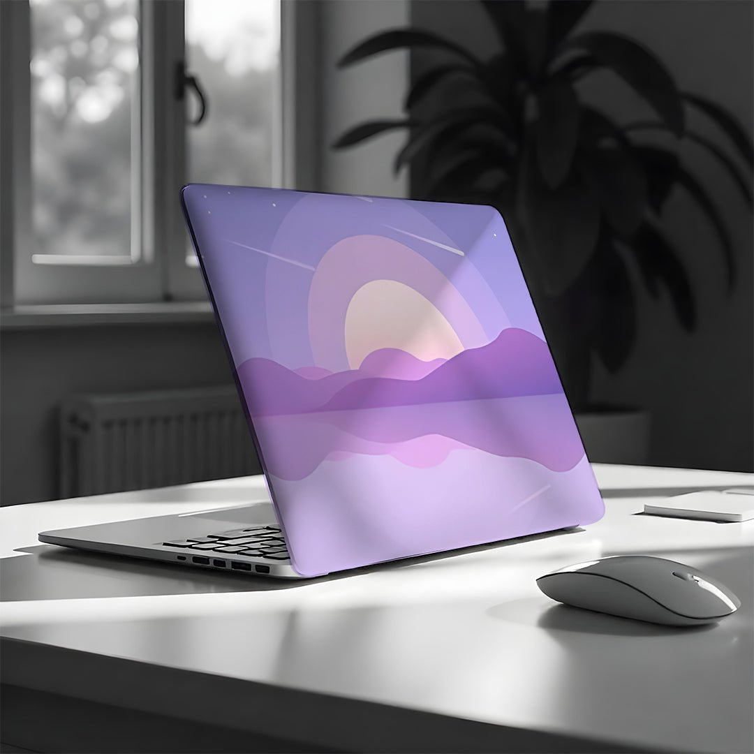 L292 Rising Moon Laptop Skin - BREACHIT