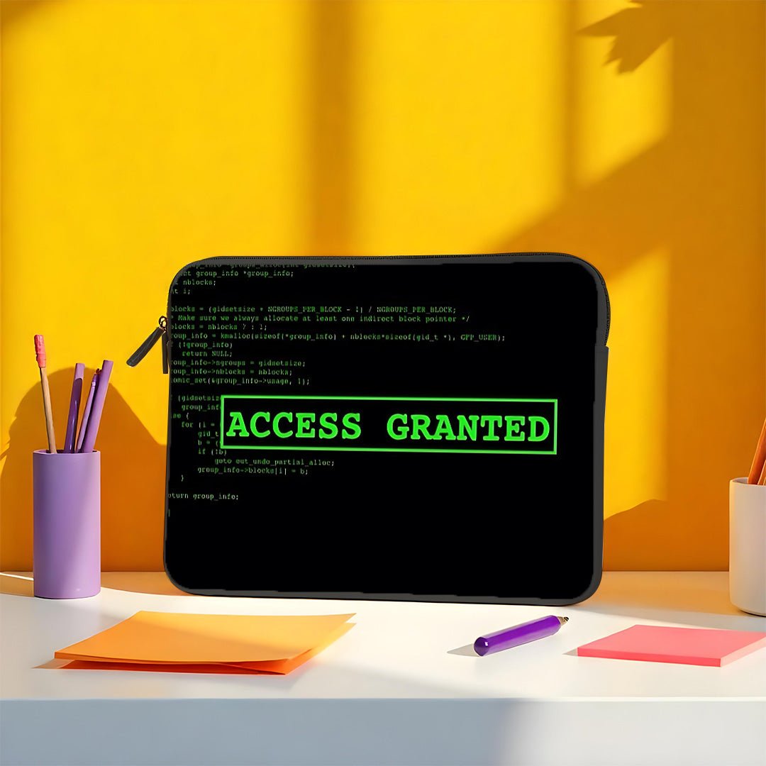 L298 Access Granted Laptop Sleeve - BREACHIT