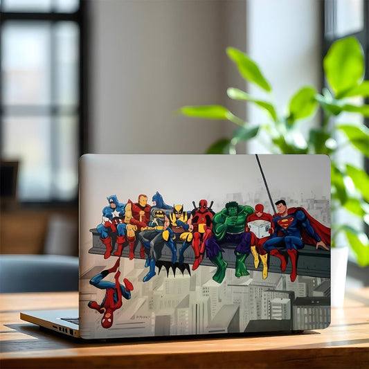 L304 Marvel and DC Laptop Skin - BREACHIT