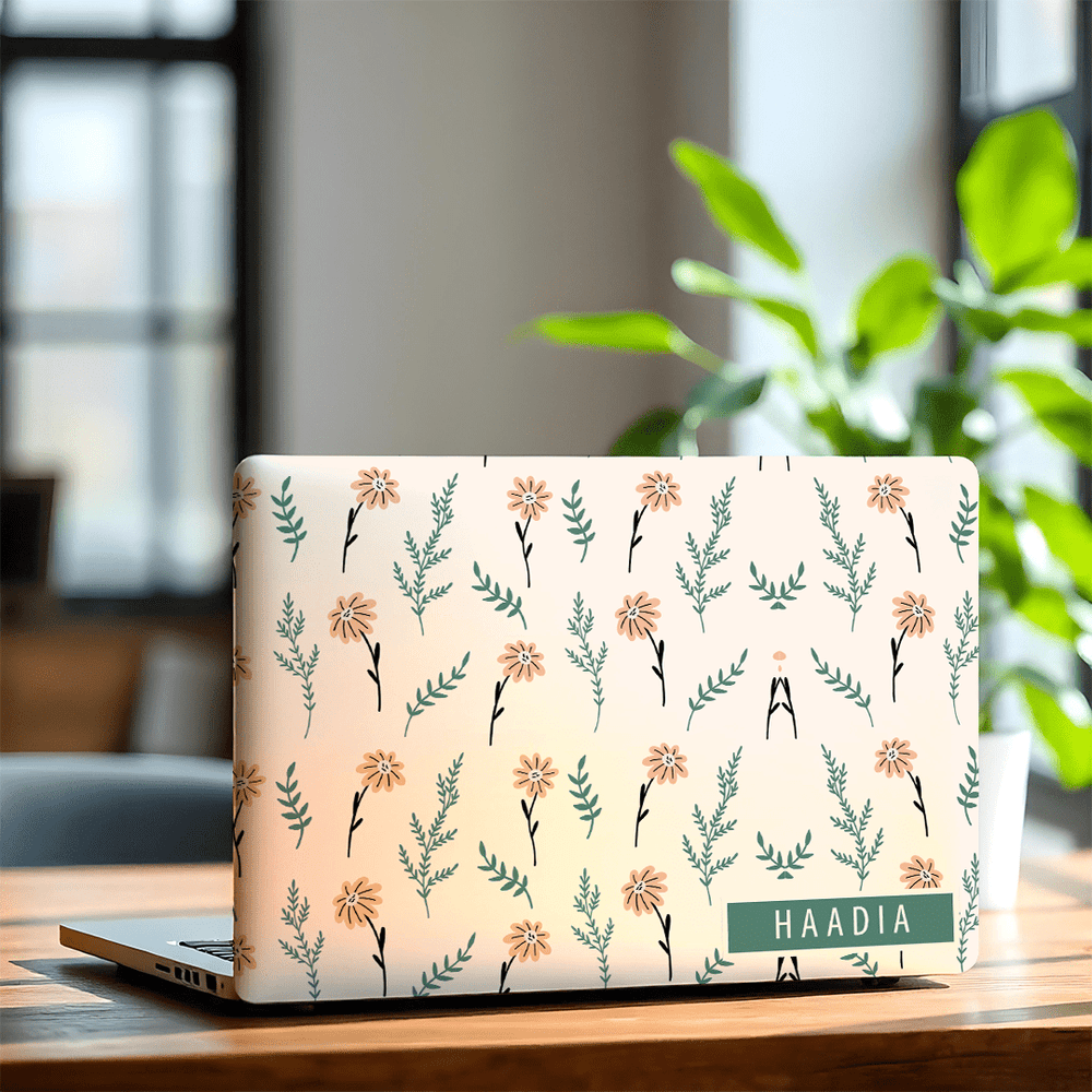 L313 Terracotta Garden Name Laptop Skin - BREACHIT