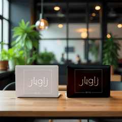 L320 Taupe Typography Name Laptop Skin - BREACHIT