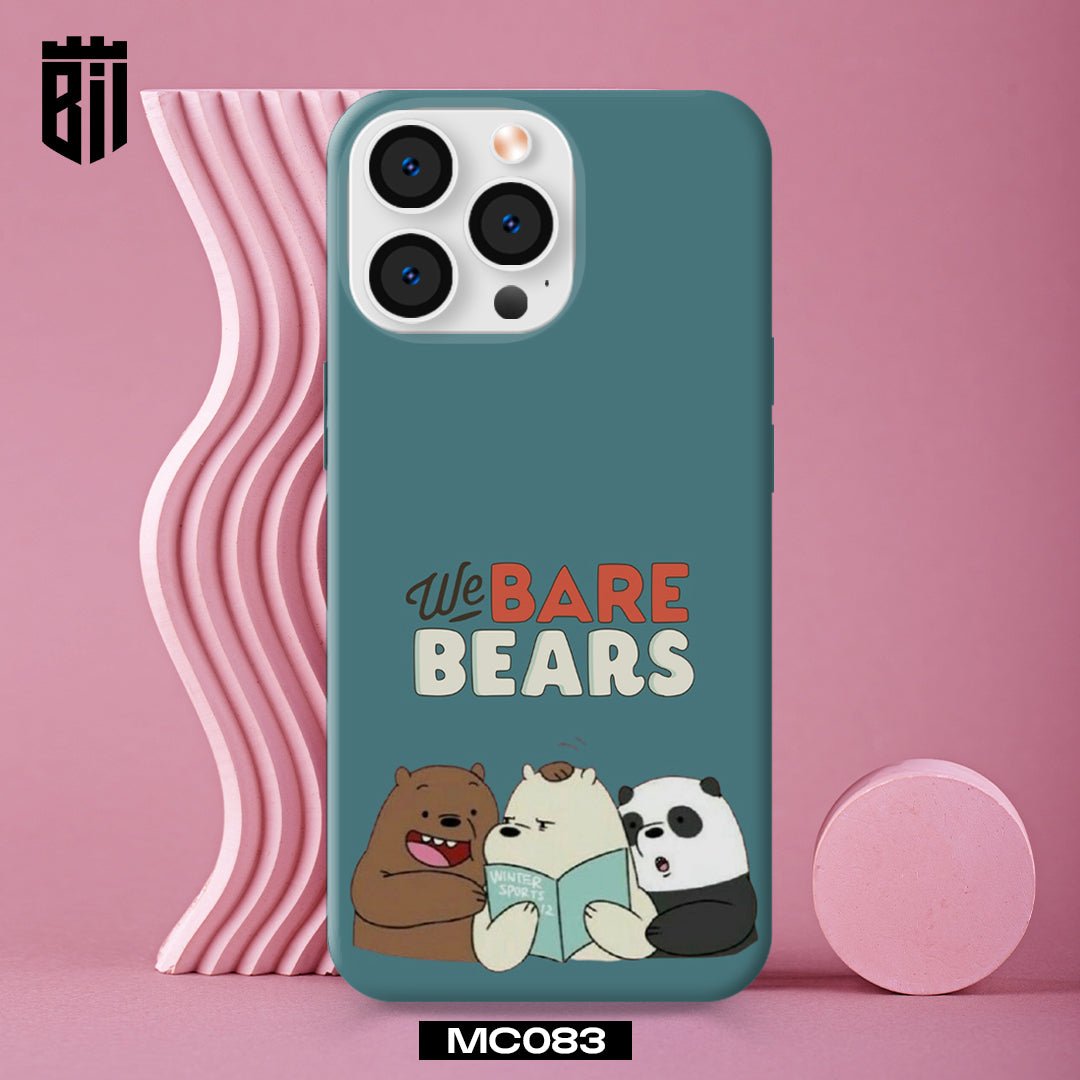 MC083 We Bare Bears Customized Mobile Case - BREACHIT