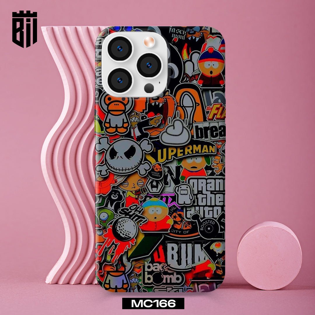 MC166 Comic Customized Mobile Case - BREACHIT