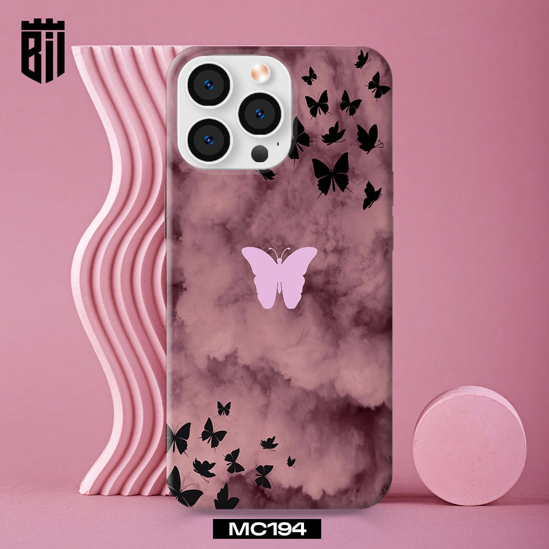 MC194 Sky Butterflies Customized Mobile Case - BREACHIT