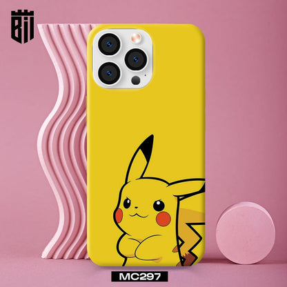 MC297 Yellow Pikachu Pokemon Mobile Case - BREACHIT