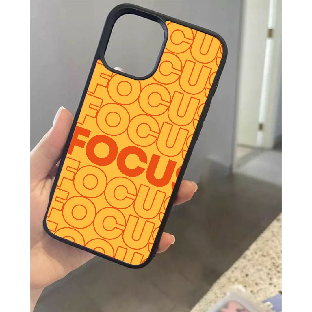 MC380 Orange Focus Design Mobile Case - BREACHIT