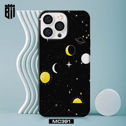 MC391 Sky Sun, Moon & Stars Mobile Case - BREACHIT