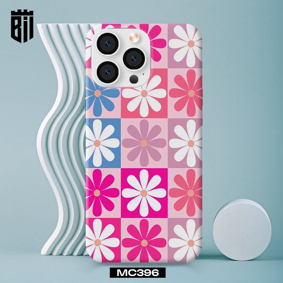 MC396 Pink Flowers Design Mobile Case - BREACHIT