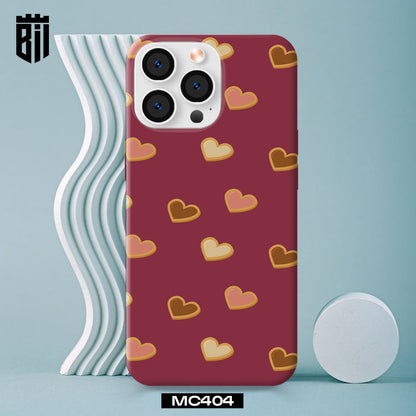 MC404 Purple Base & Hearts Mobile Case - BREACHIT