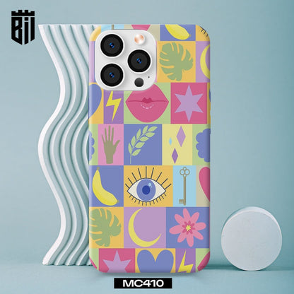 MC410 Eye, Lip, Key Funky Design Mobile Case - BREACHIT