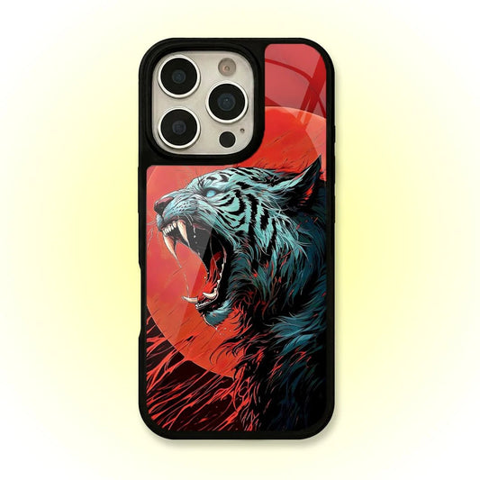 MC433 Red Tiger Design Mobile Case - BREACHIT