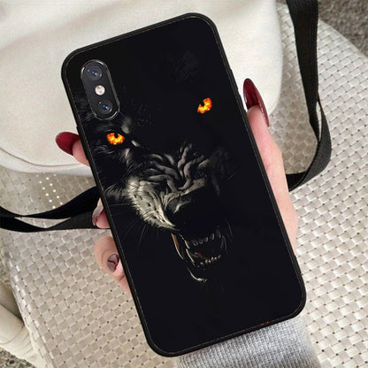 MC434 Black Bear Design Mobile Case - BREACHIT