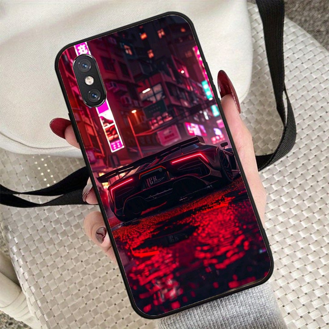 MC453 Pink Theme Car Design Mobile Case - BREACHIT