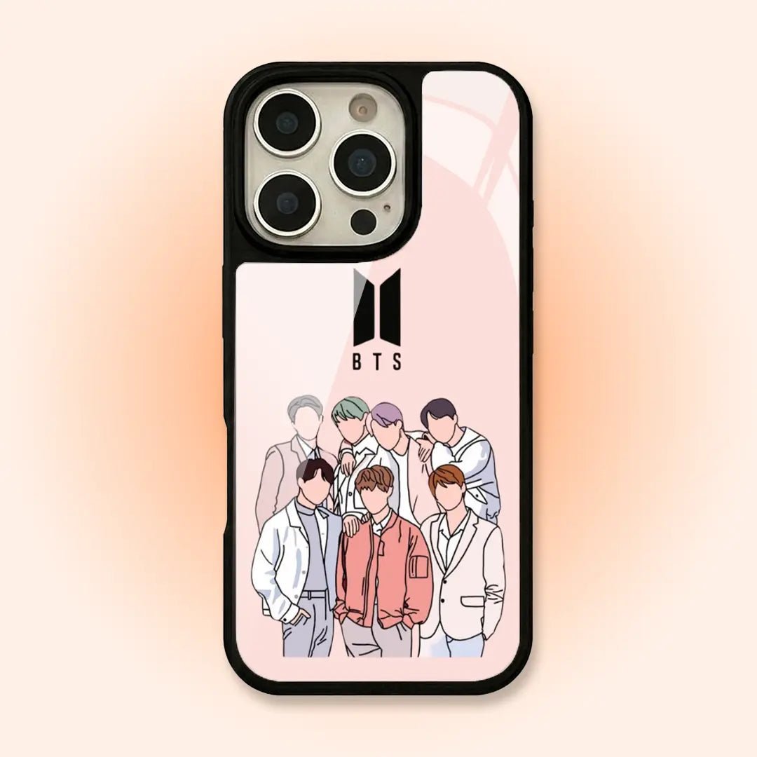 MC484 BTS Design Mobile Case - BREACHIT