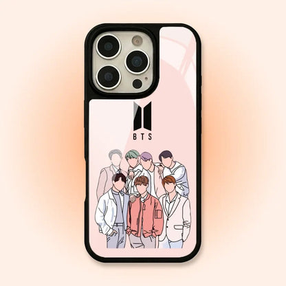 MC484 BTS Design Mobile Case - BREACHIT