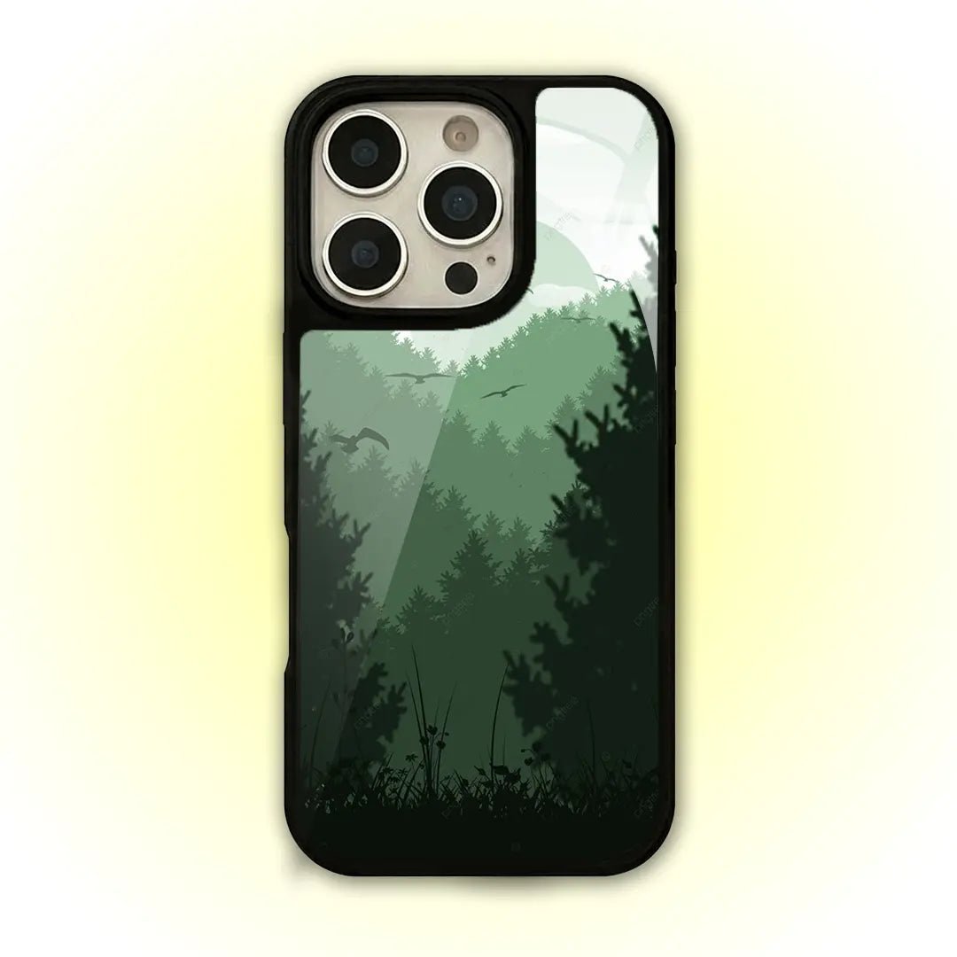 MC493 Green Forest Design Mobile Case - BREACHIT