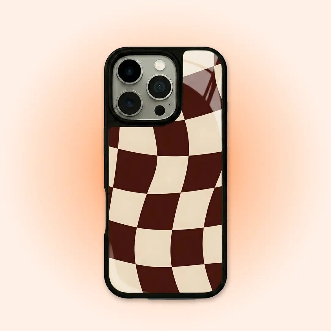 MC536 Mocha Checker Mobile Case - BREACHIT