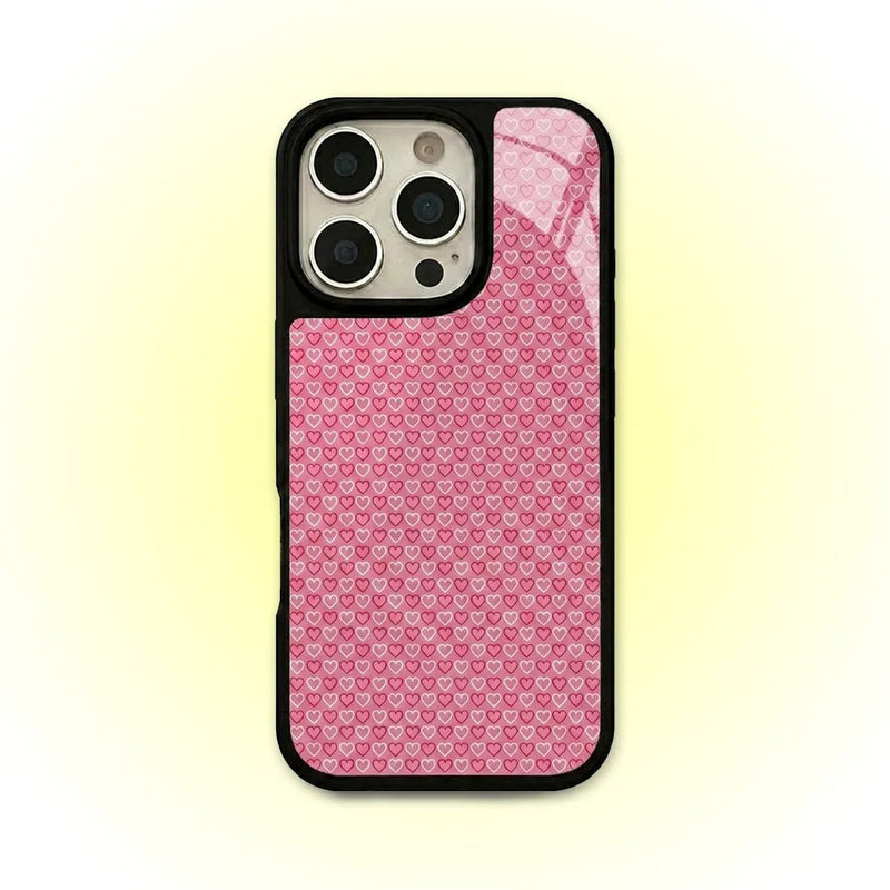 MC548 Pink Houndstooth Mobile Case - BREACHIT
