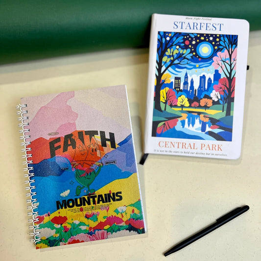 Mountain Serene Scribble and Craft Notebook - BREACHIT