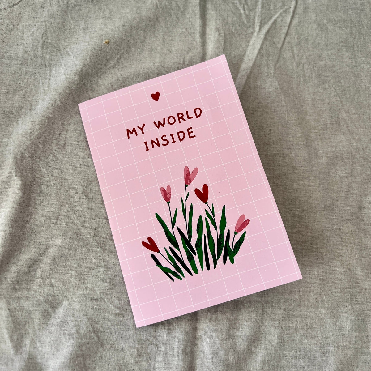 My World Inside - Mirror Greeting Card - BREACHIT