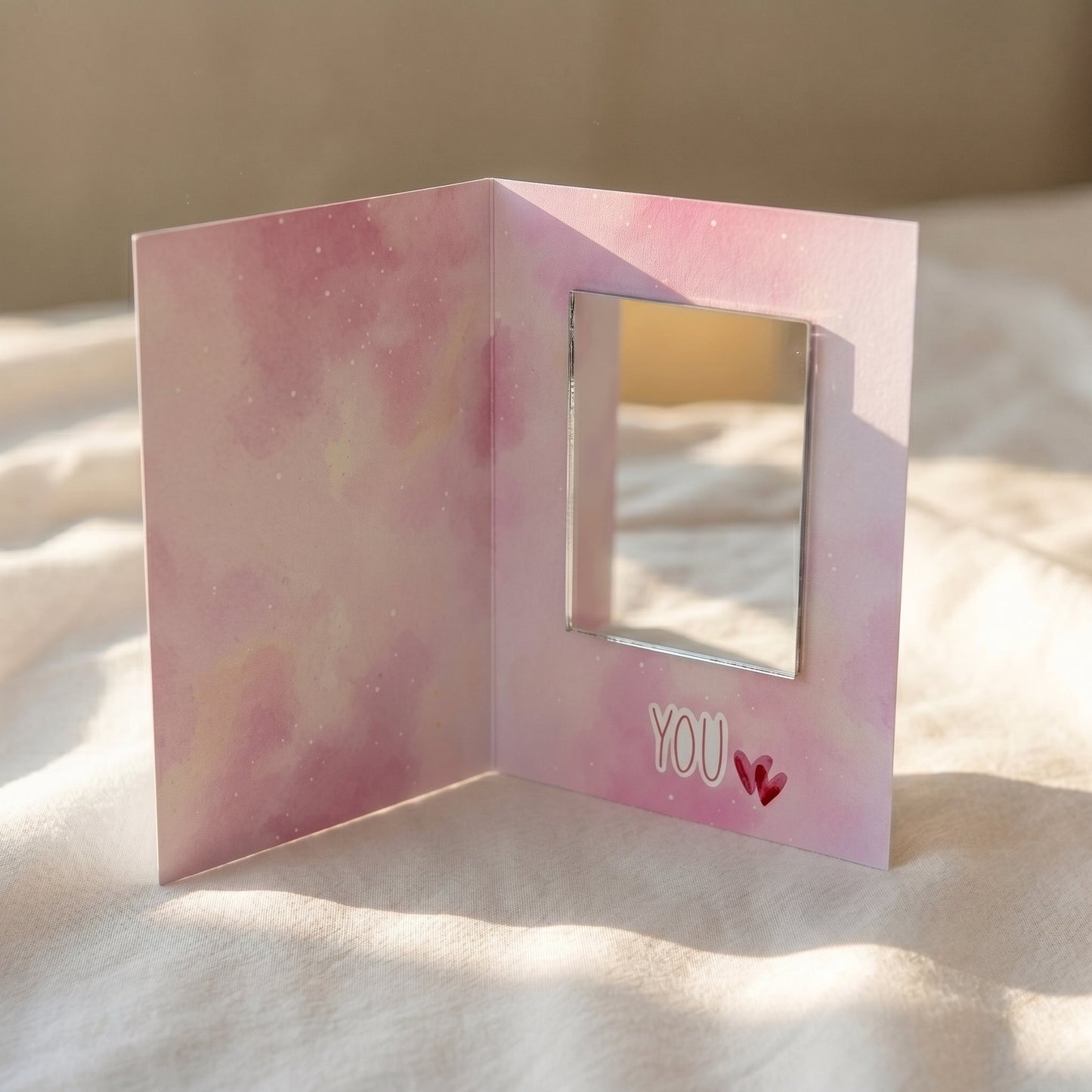 My World - Mirror Greeting Card - BREACHIT