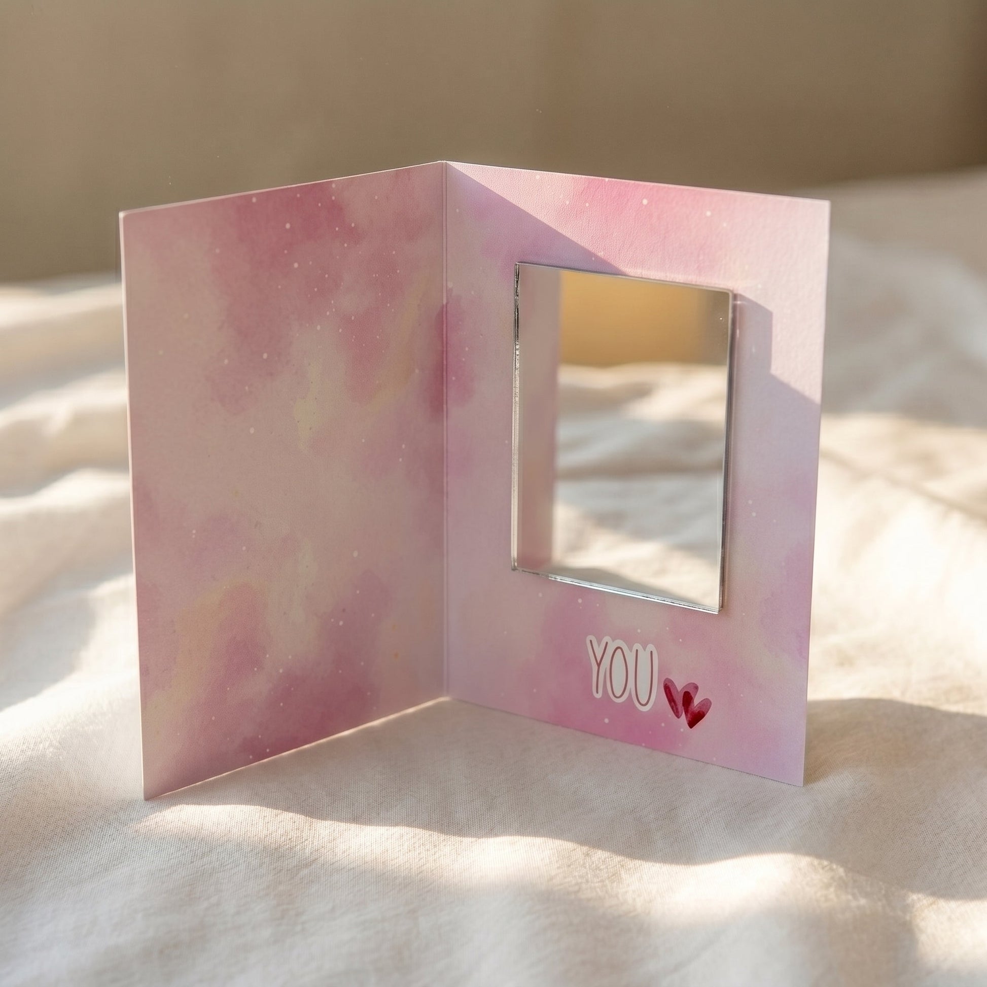 My World - Mirror Greeting Card - BREACHIT