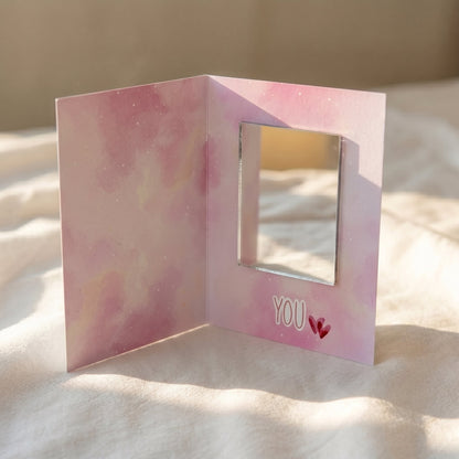 My World - Mirror Greeting Card - BREACHIT