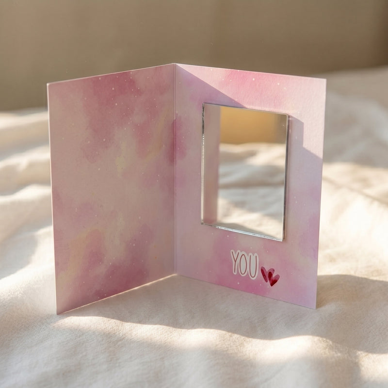 My World - Mirror Greeting Card - BREACHIT